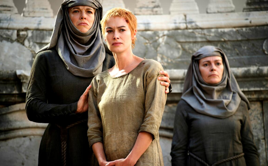 Hannah Waddingham and Lena Headey in 'Game of Thrones